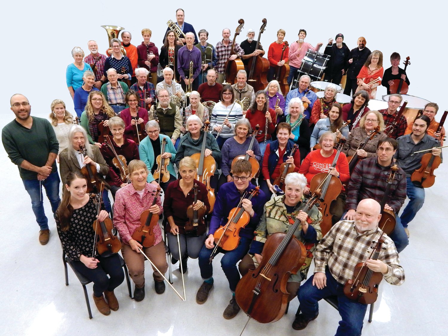 The Port Townsend Symphony Orchestra was founded in 1987, and has evolved over time to give local musicians of all ages and skill levels the opportunity to play together under the leadership of Tigran Arakelyan.